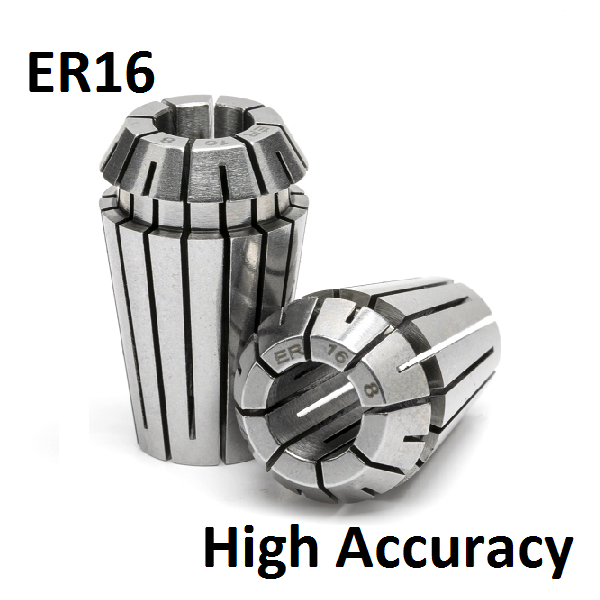 3.0mm - 2.0mm ER16 High Accuracy Collets (5 micron)